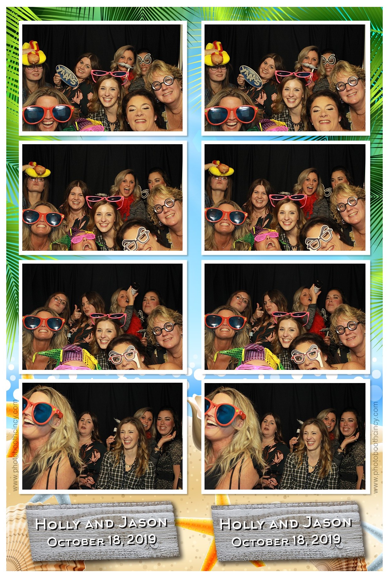 Holly and Jason's reception | View more photos from the event at gallery.photoboothcincy.com/u/PhotoBoothCincy/Holly-and-Jasons-reception